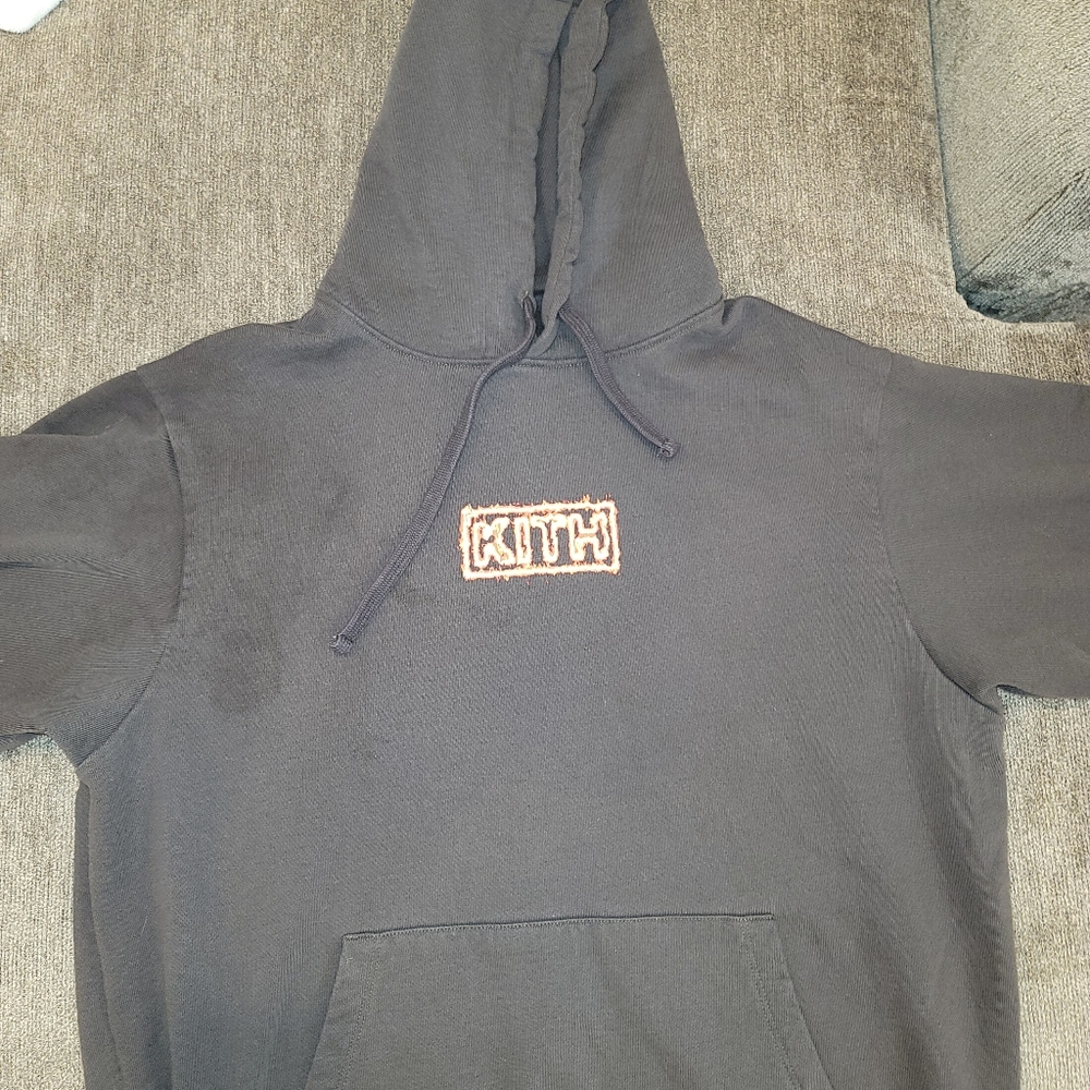 Kith Flame Box Logo Hoodie